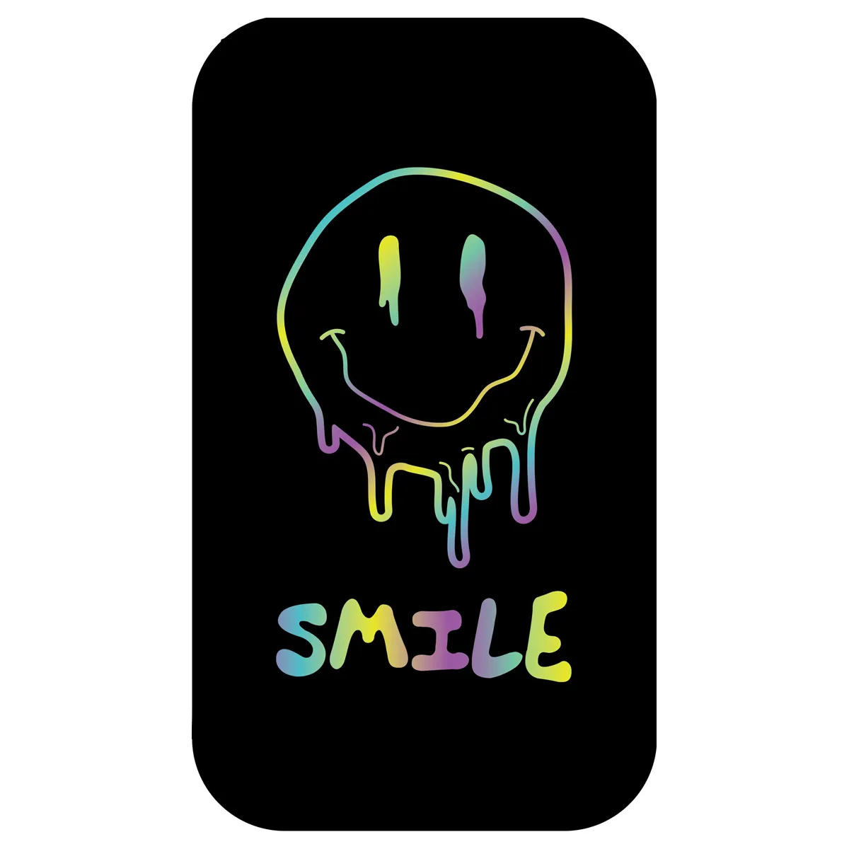 Пенал 2 отделения, 190*105 ArtSpace "Dark smile", ламинированный картон