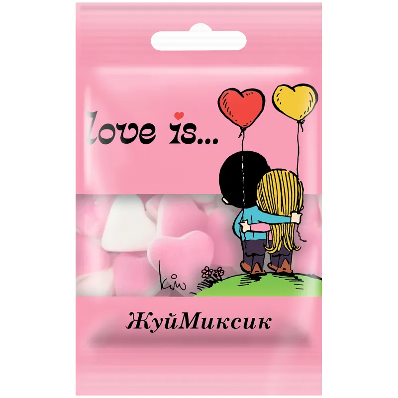 Жевательный мармелад  Love is…, холодок-малина, 25г