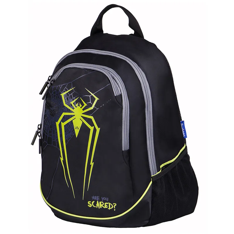 Рюкзак Berlingo b_Active "Danger" 41*30*17 см, 2 отделения, 4 кармана, эргономичная спинка, LED кант