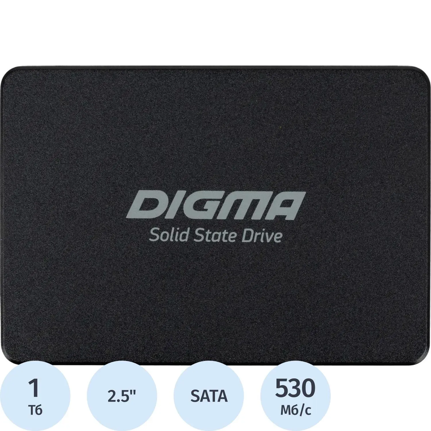 SSD накопитель Digma SATA-III 1TB DGSR2001TS93T Run S9 2.5