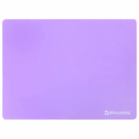 Настольное покрытие для труда и творческих занятий, силикон, BRAUBERG, фиолетовая, 30х40 см, 272375