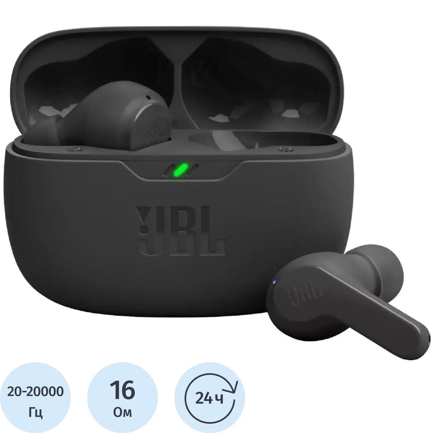 Наушники JBL Wave Beam Black (JBLWBEAMBLK)