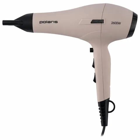 Фен POLARIS PHD 2600ACi Salon Hair, 2600Вт, 2скорости, 3температурных режима ионизаци