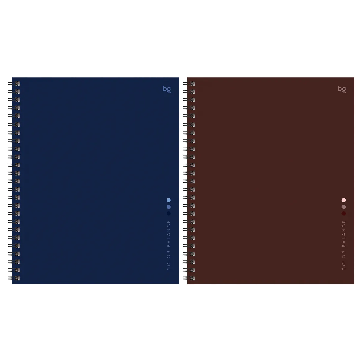 Тетрадь 120л., А5, клетка на гребне BG "Monocolor balance", глянцевая ламинация, твердая обложка