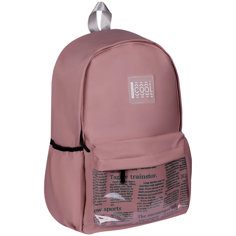 Рюкзак ArtSpace Style "News", 42*28*14см, 1 отделение, 3 кармана, уплотн. спинка