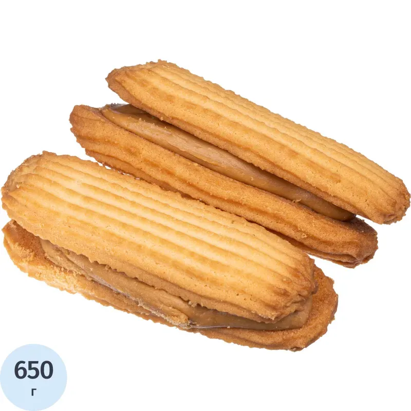 Печенье сдобное Полоска 650г, Северная Столица