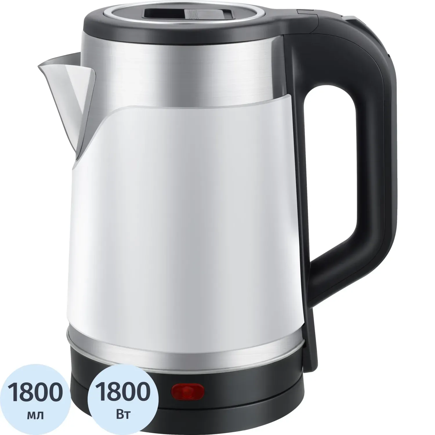 Чайник GOODHELPER KPS-185C, 1,8л., 1800Вт, (белый)