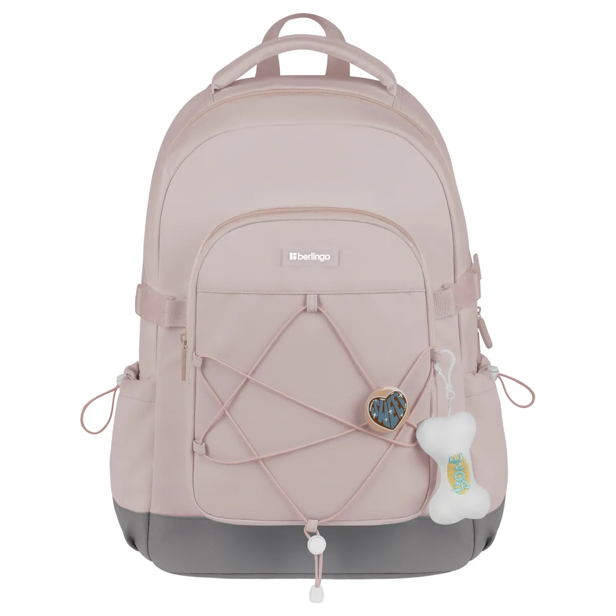 Рюкзак Berlingo X-Trend "Pink style" 44,5*31,5*18,5см, 1 отделение, 4 кармана, уплотненная спинка