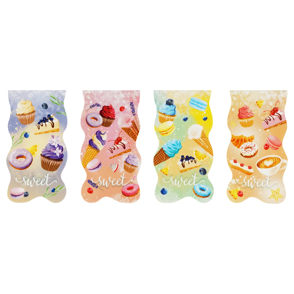 Закладка - магнит для книг,  35*130мм, ArtSpace "Sweets"
