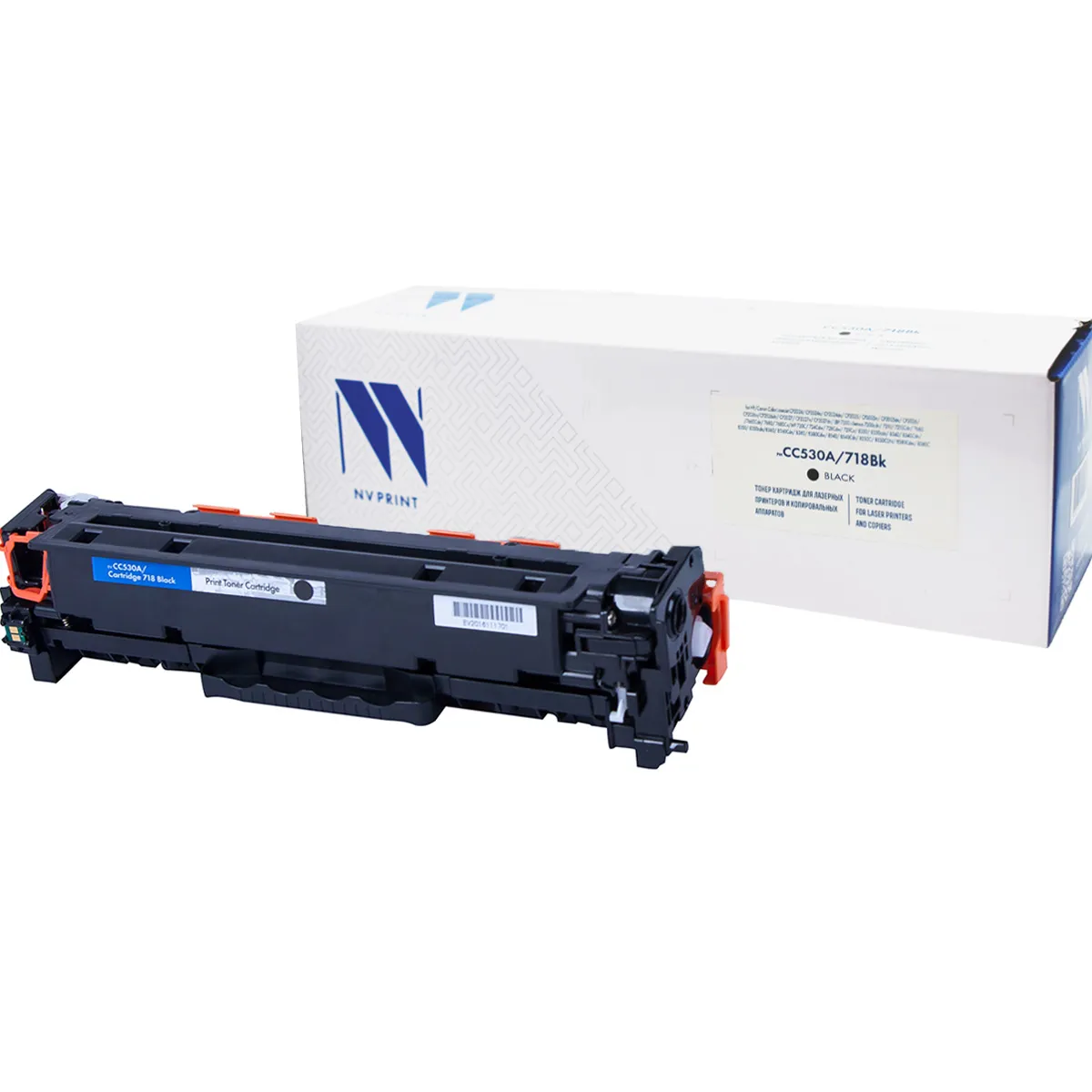 Картридж совм. NV Print CC530A/Canon 718 черный для HP CLJ CP2025/CM2320 CANON MF-8330/8350(3500стр.) (ПОД ЗАКАЗ)