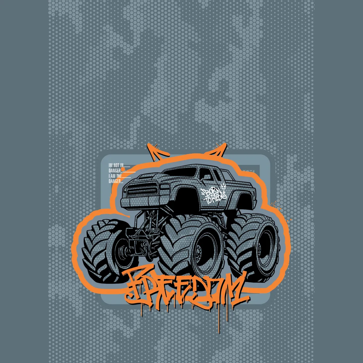 Мешок для обуви 1 отделение ArtSpace "Off-road", 340*420мм