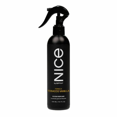 Освежитель воздуха, парфюм для дома и офиса 300 мл, NICE by SEPTIVIT "Tobacco&Vanilla", 400