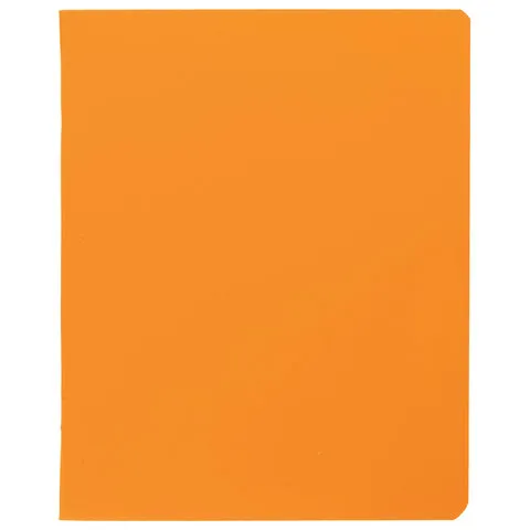 Тетрадь А5 48 л., HATBER, скоба, клетка, Soft-touch ламинация, SoloMatte "Шафран", 092731, 48Т5лВ1