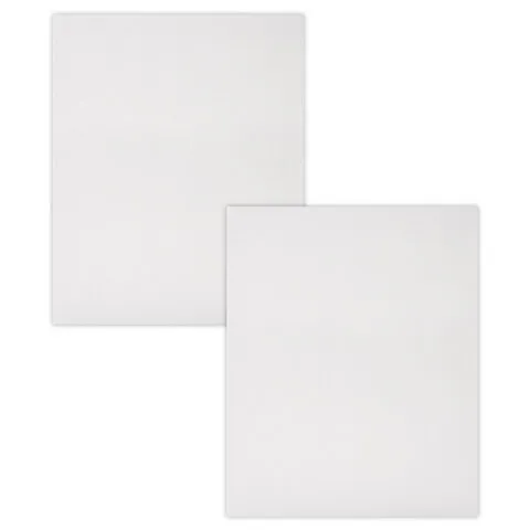 Холсты на подрамнике, набор 2 штуки, BRAUBERG ART BASIC, 50х60 см, 280 г/м2, хлопок, грунт, 192674