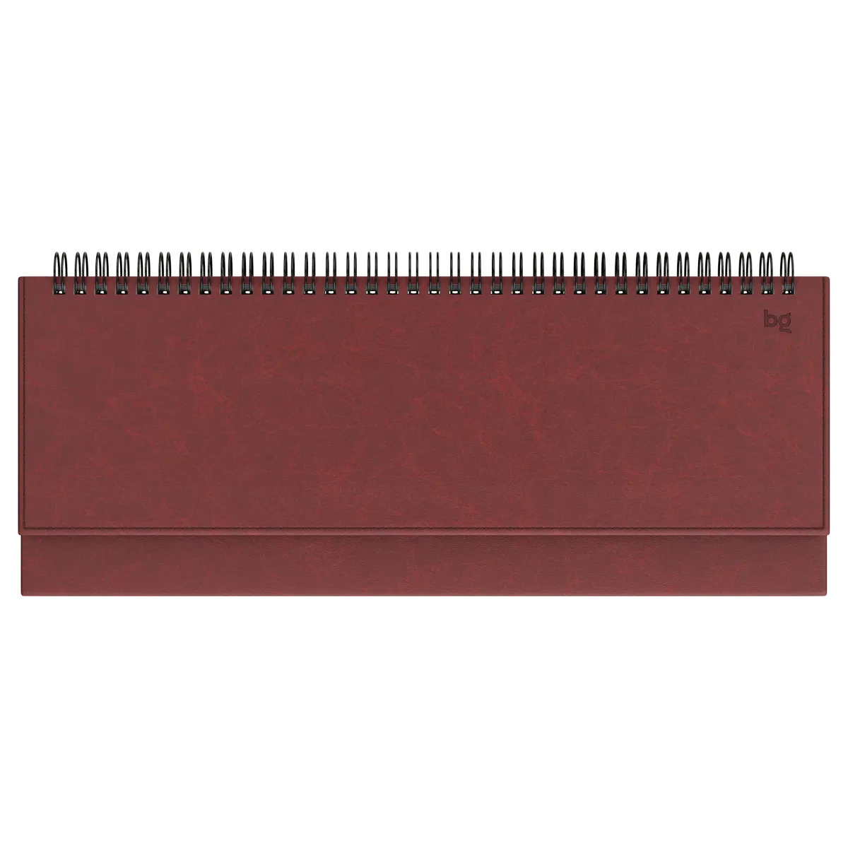 Планинг недатированный, 56л., 330*130мм, BG, кожзам "Nebraska. Dark red", красный