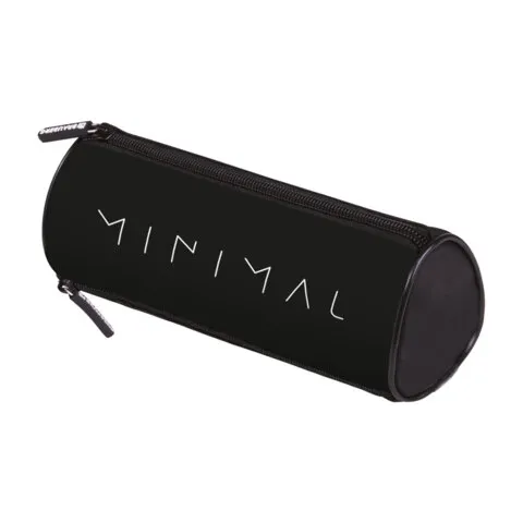 Пенал мягкий BRAUBERG, 3 отделения, нейлон, 21х7х7 см, "Minimal", 274583