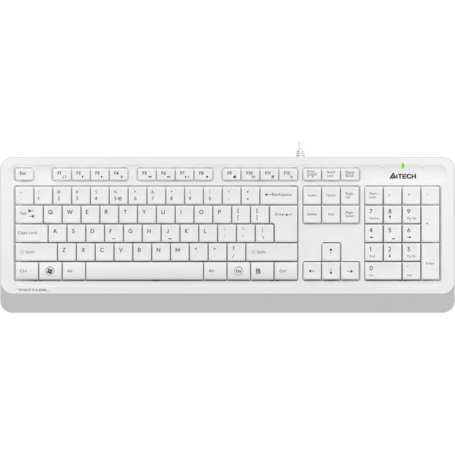 Клавиатура A4Tech Fstyler FK10   (FK10 WHITE)