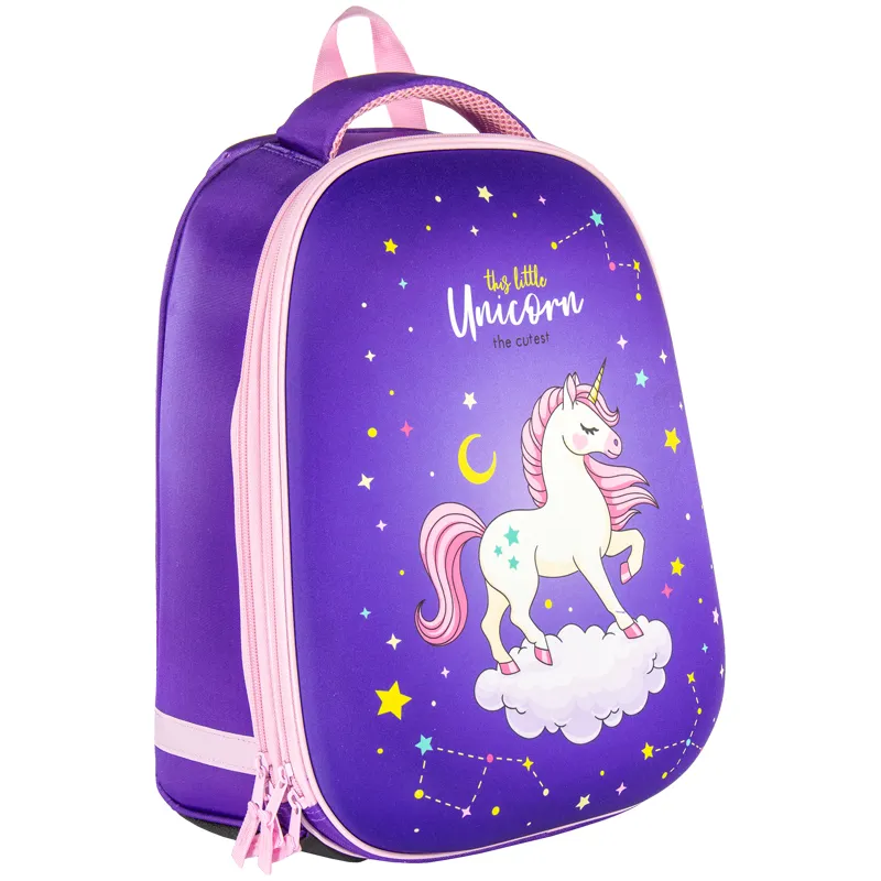 Ранец ArtSpace School Friend "Unicorn" 39*30*18см, 2 отделения, 1 карман, анатомическая спинка