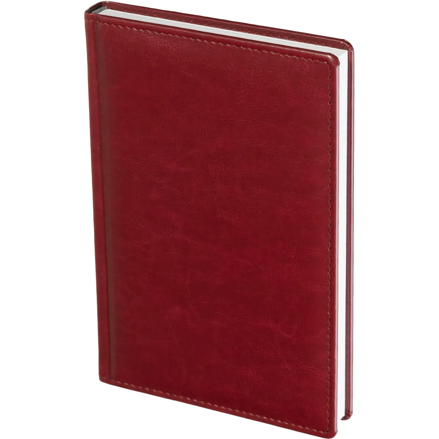 Ежедневник недатированный бордо,А5, 148x218, 352стр, Agenda