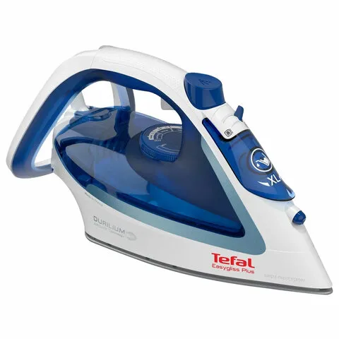 Утюг TEFAL FV5736E0, 2500 Вт, керамическое покрытие, самоочистка, синий, 1830008076