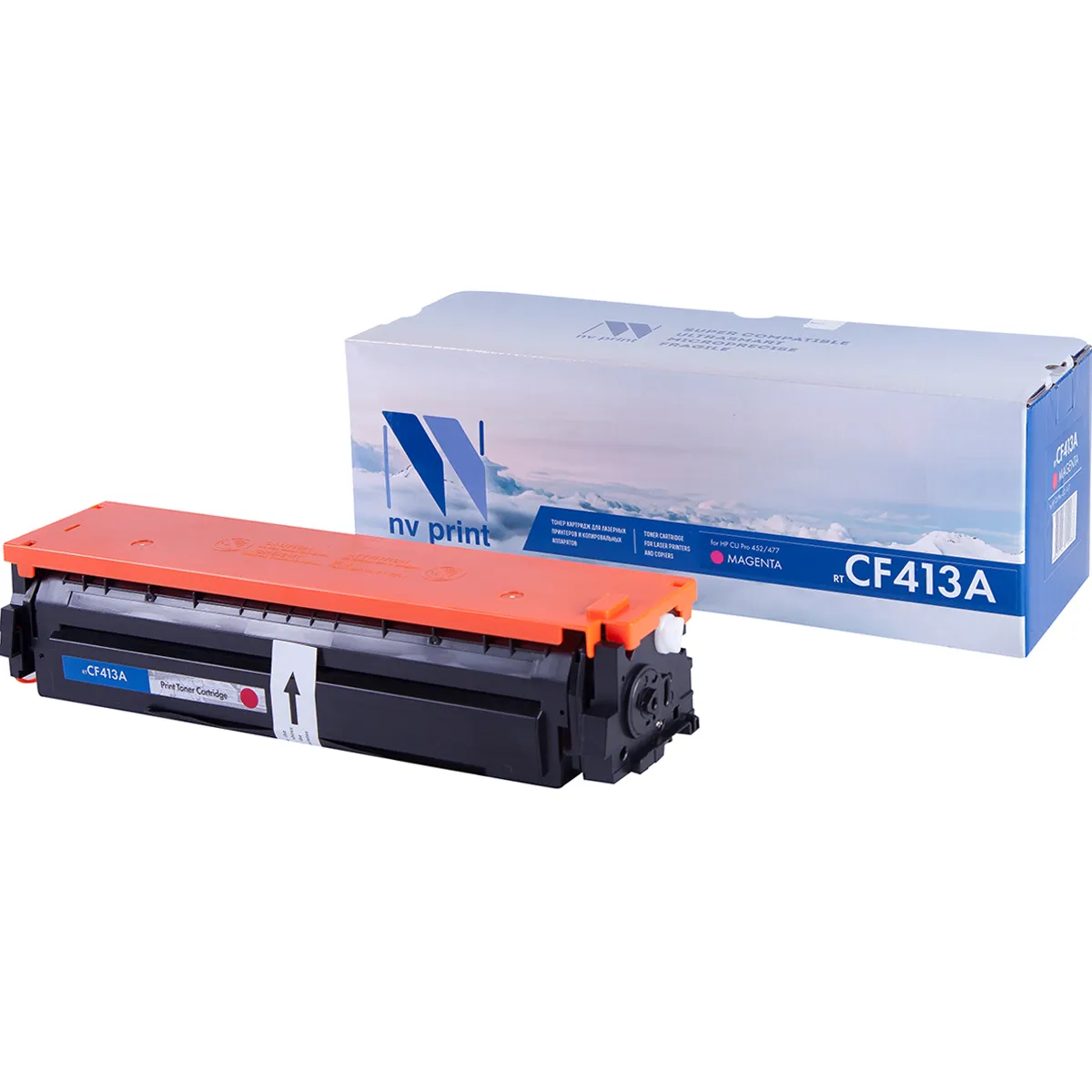 Картридж совм. NV Print CF413A пурпурный для HP LJ Pro M377dw/M452nw/M452dn/M477fdn/M477fd (2300стр) (ПОД ЗАКАЗ)