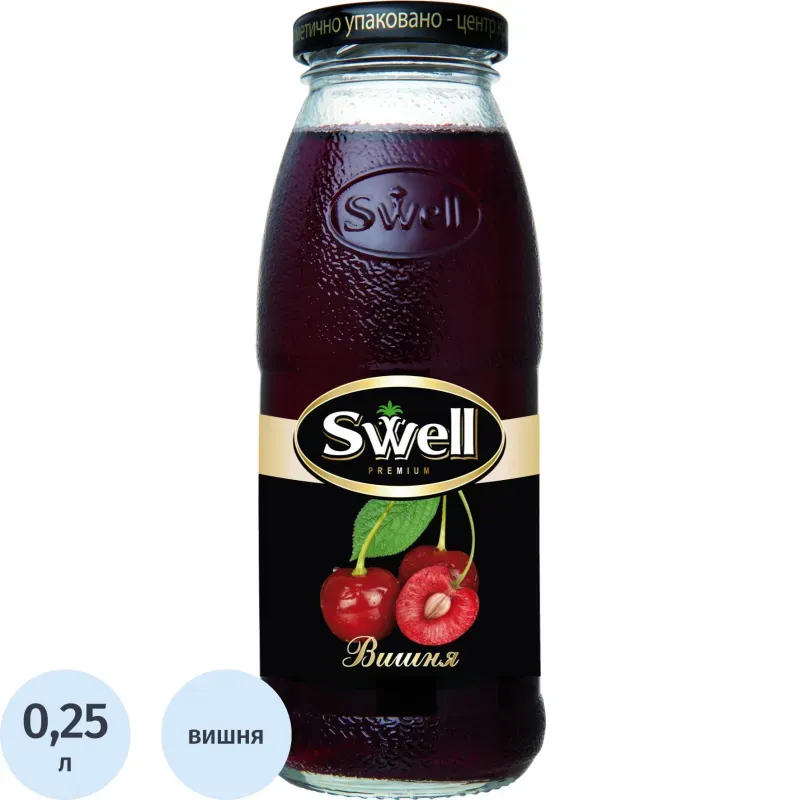 Нектар Swell Вишня, стекло 0,25л