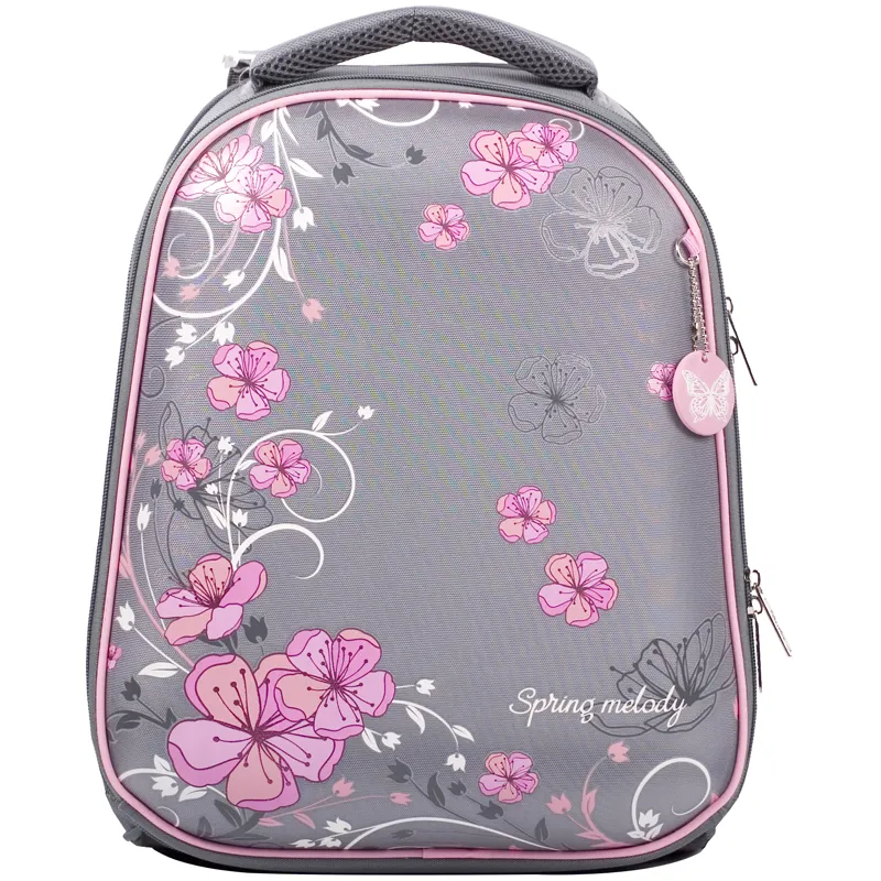 УЦЕНКА - Ранец Ergonomic "Spring Melody" 37*29*17см, 2 отделения, анатомическая спинка