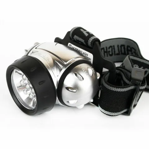 Фонарь налобный ULTRAFLASH 7хLED, 3 режима, питание 3хААА(не в комплекте), LED5351