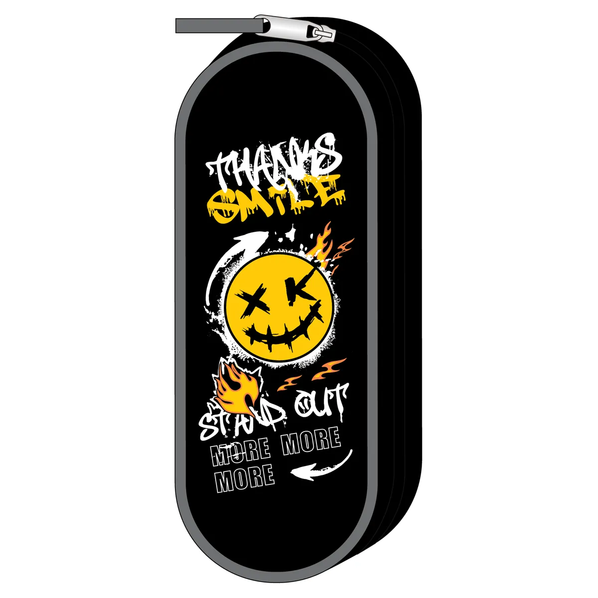Пенал 210*80*45 ArtSpace "Stand out smile", корпусный, полиэстер