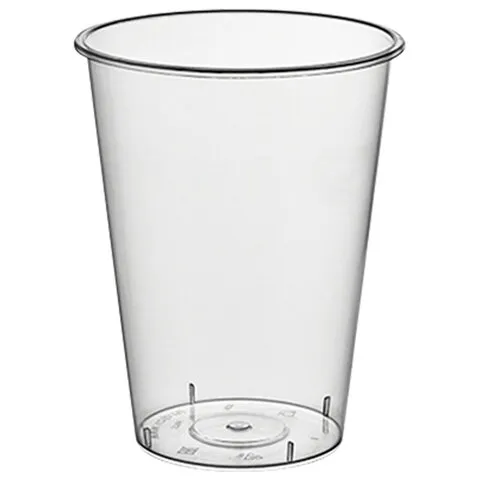 Стакан одноразовый 375 мл, пластиковый, матовый, Bubble Cup, СВЕРХПЛОТНЫЙ, ВЗЛП, 1020П