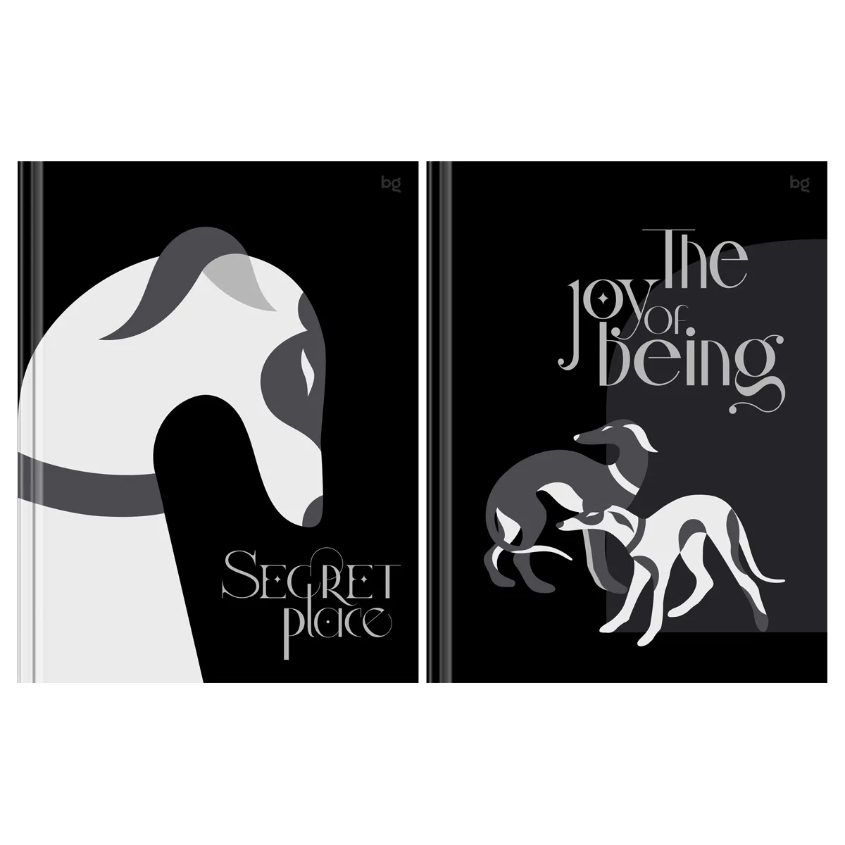Бизнес-блокнот А5, 80л., BG "Secret place", матовая ламинация, выборочный лак