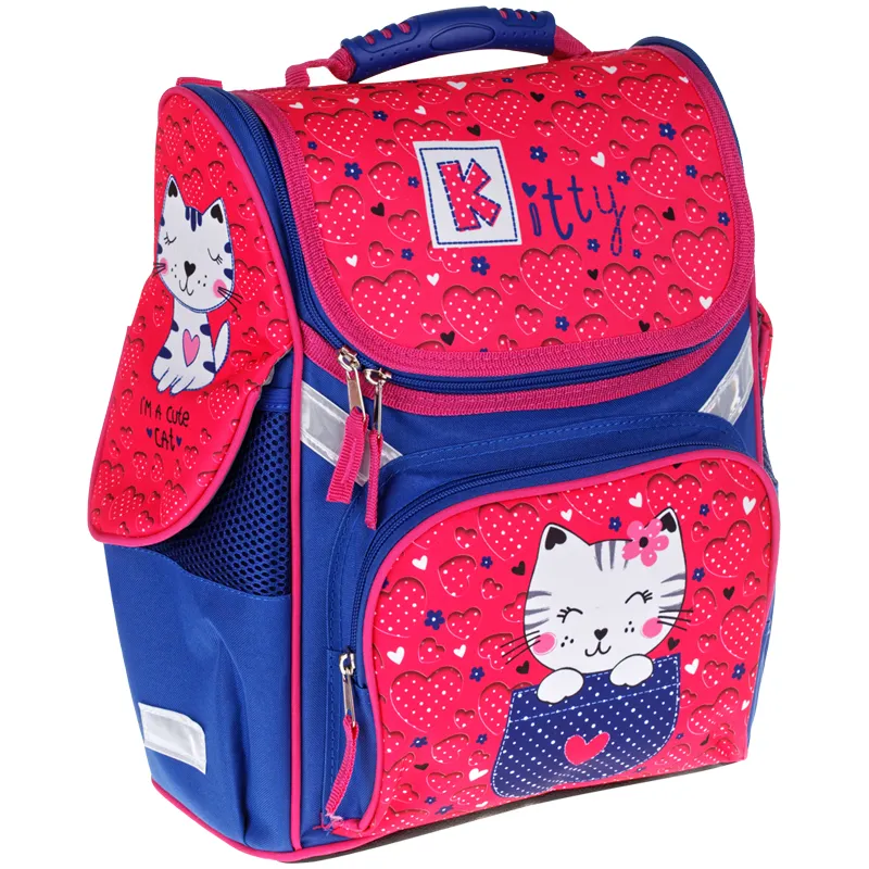Ранец ArtSpace Junior "Kitty" 37*28*21см, 1 отделение, 3 кармана, анатомическая спинка
