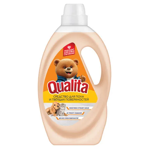 Средство для пола и стен 1 л, QUALITA, 13825