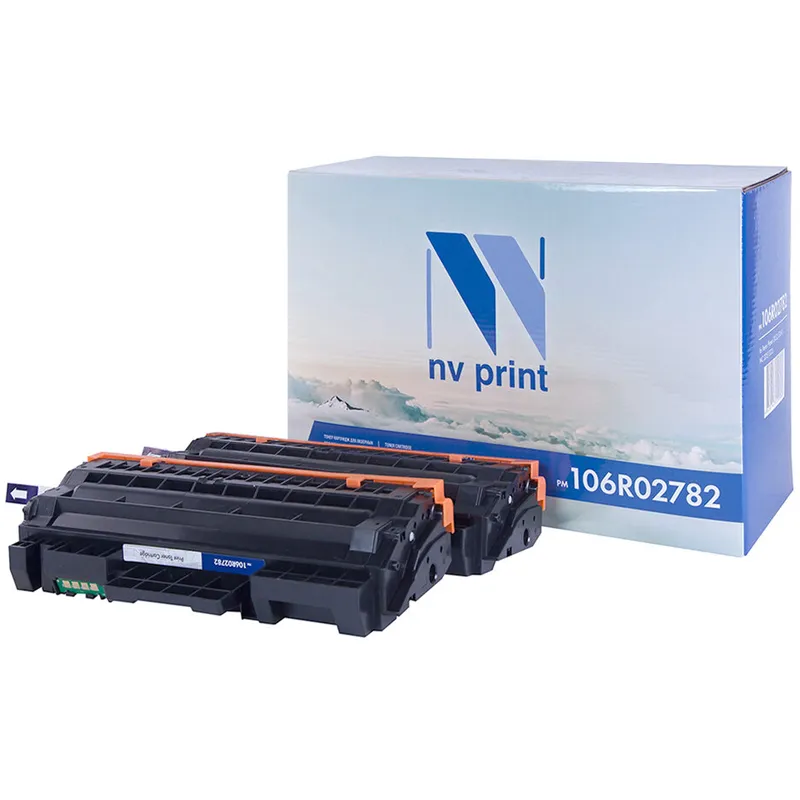 Картридж совм. NV Print 106R02782 черный для Xerox 3052/3260/WorkCentre 3215/3225 2шт. (6000стр.)