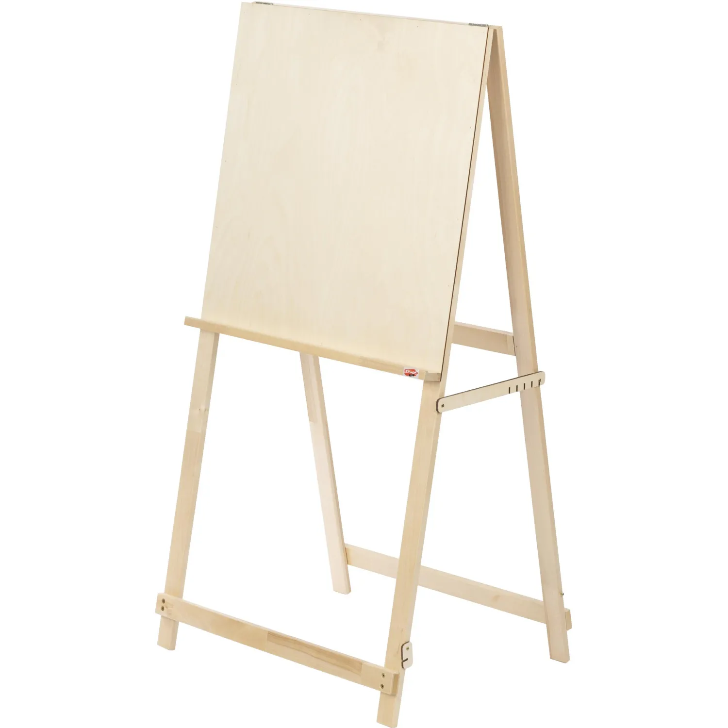 Мольберт напольный Хлопушка Комус Арт, 60х120см, односторонний, фанера