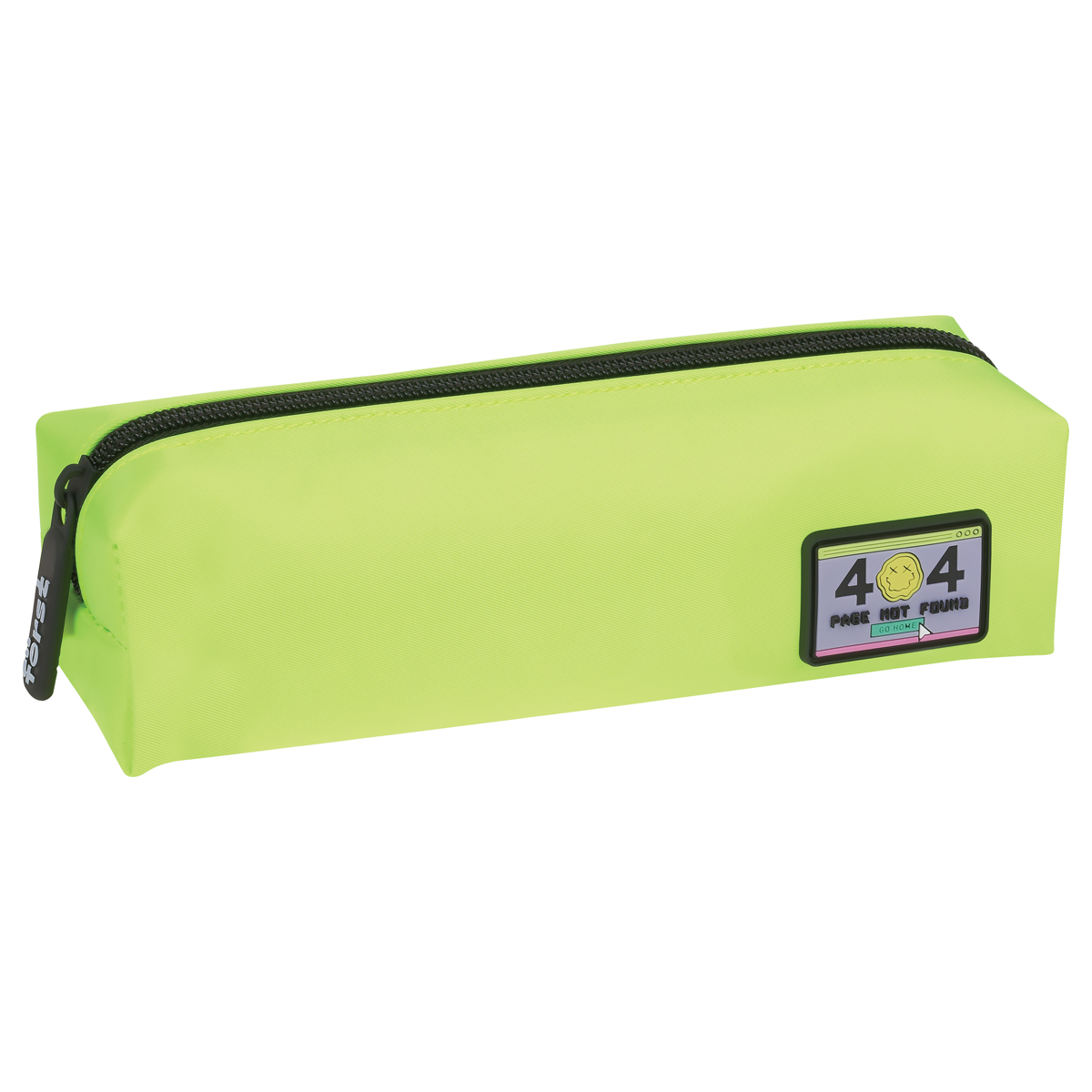 Пенал мягкий Först "Lime", 210*55*55мм, 1 отделение, полиэстер