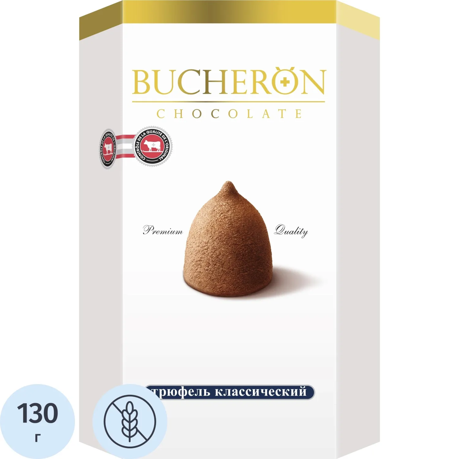 Конфеты BUCHERON трюфель классический 130г