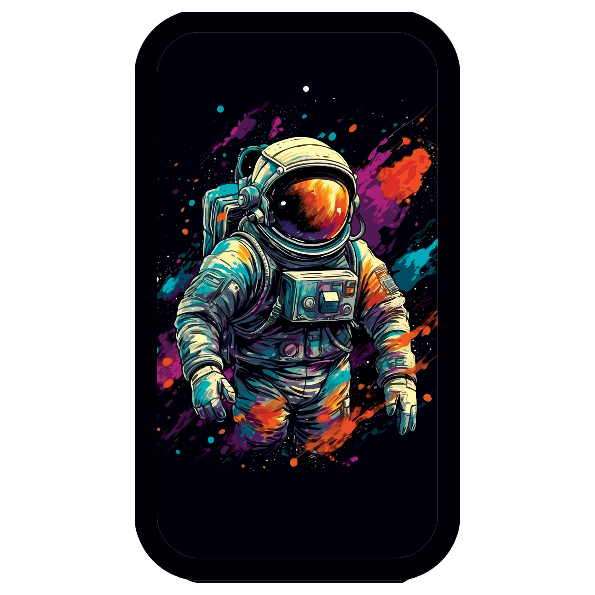 Пенал 3 отделения, 190*110 ArtSpace "Cosmic", ламинированный картон, софт-тач