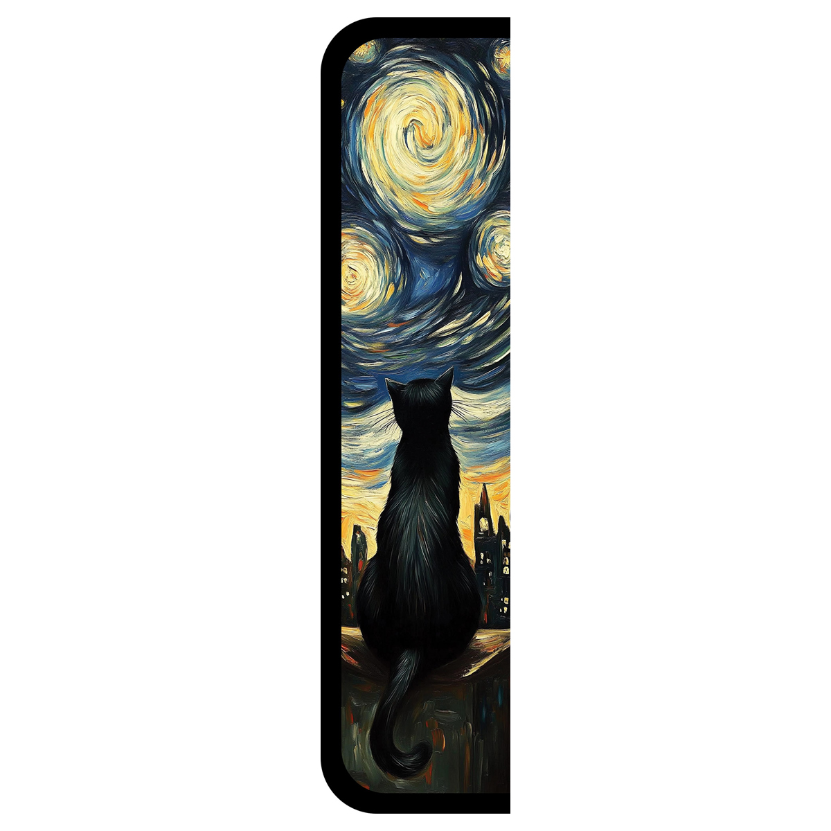 Пенал для кистей ArtSpace "Cat's Night", 340*70мм, ткань