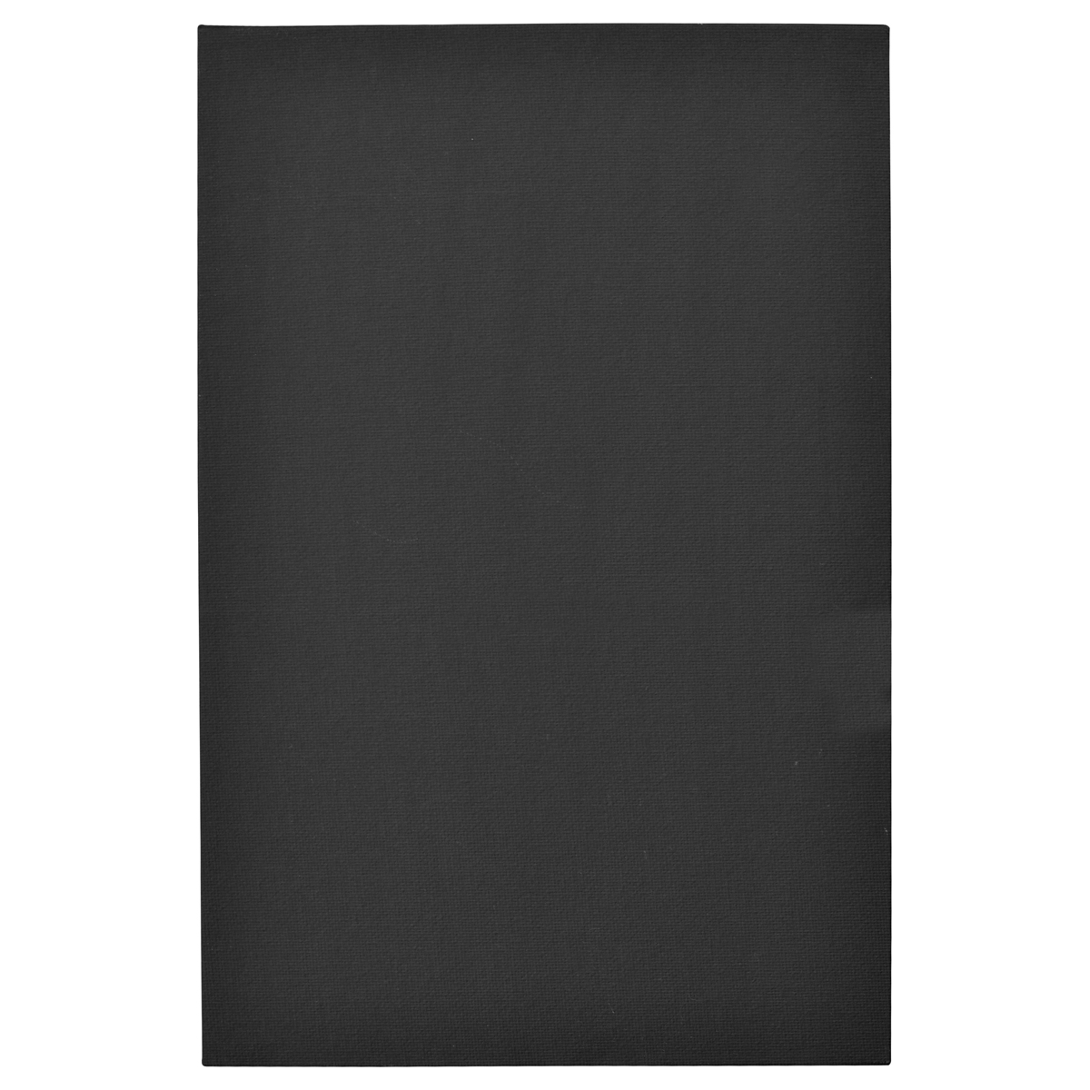 Холст на МДФ Гамма "Студия", 20*30см, цвет черный, 100% хлопок, 280г/м2, мелкое зерно