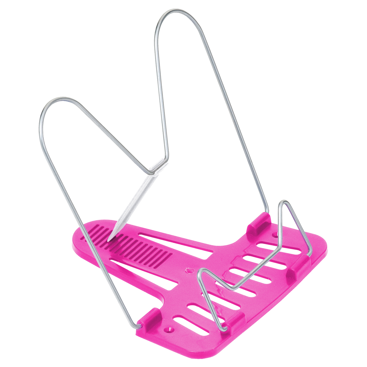 Подставка для книг СТАММ "Премиум", неоновая розовая