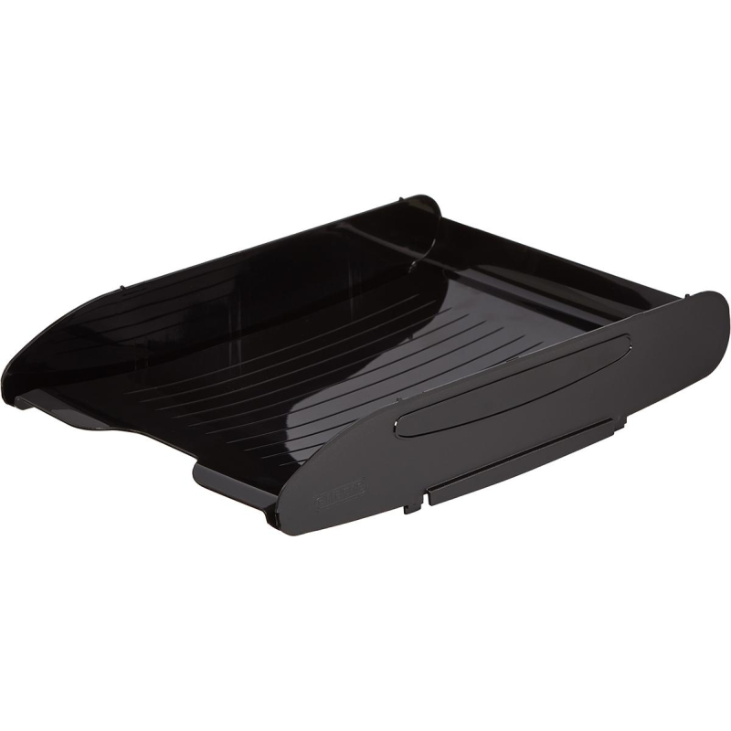 Лоток для бумаг Attache Элегант черный 340х255х63