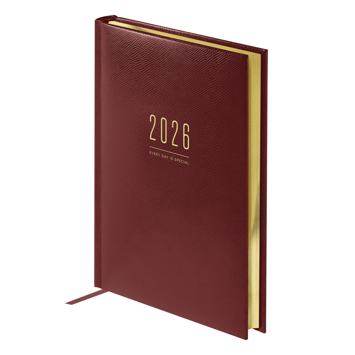 Ежедневник датированный 2026г., А5, 176л., твердый переплет, кожзам, BG "Dallas. Brown", коричневый, фольгированный срез