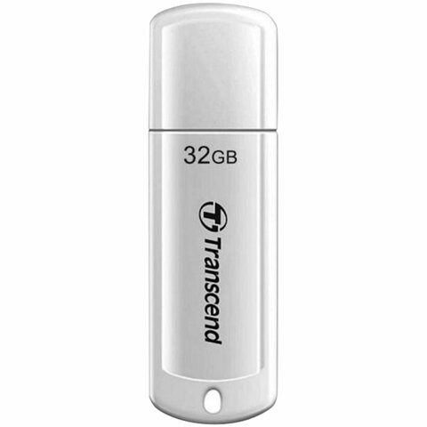Флеш-диск 32GB TRANSCEND JetFlash 730, USB 3.0, белый, TS32GJF730