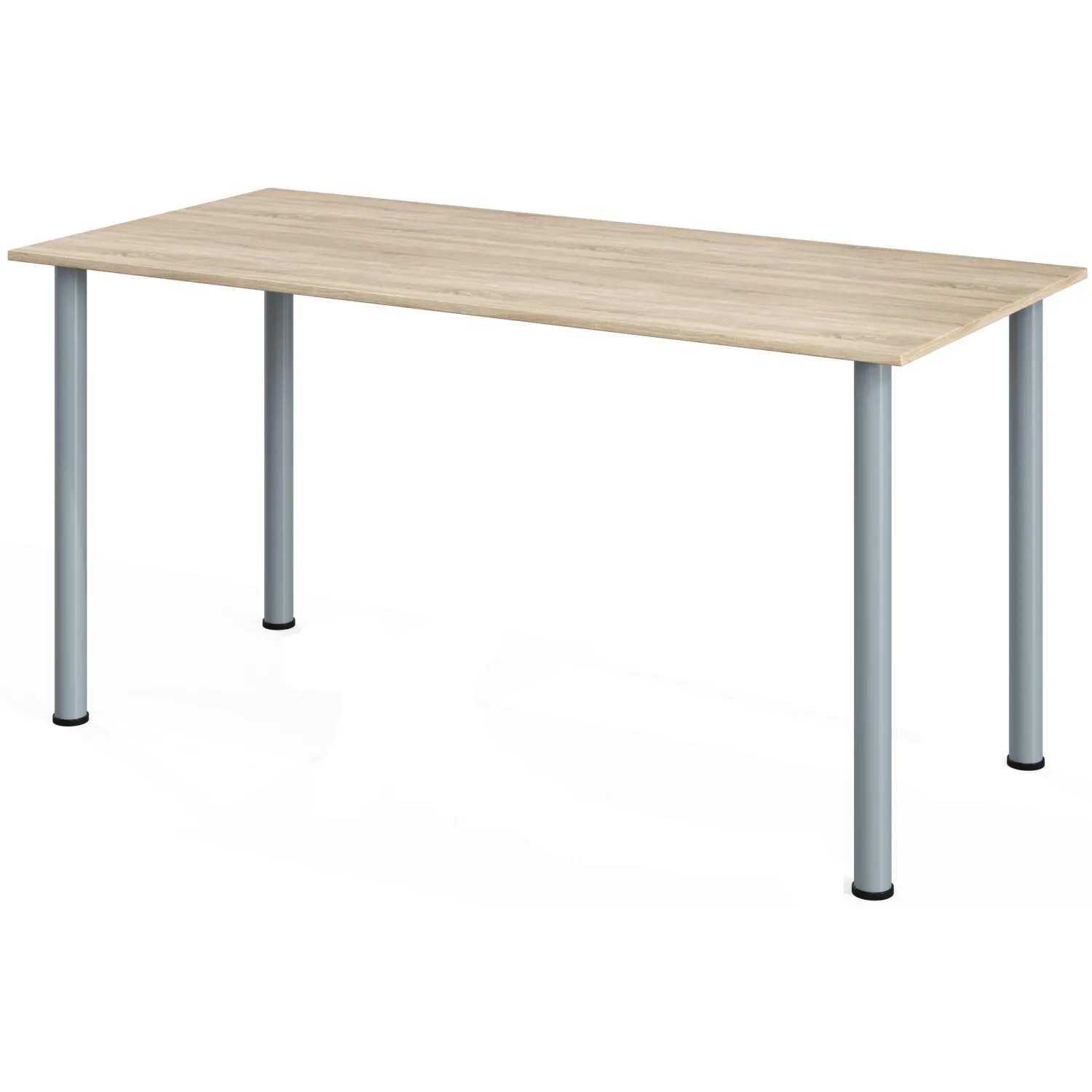 Стол обеденный MET_МДС 150х70 дуб сонома/серый