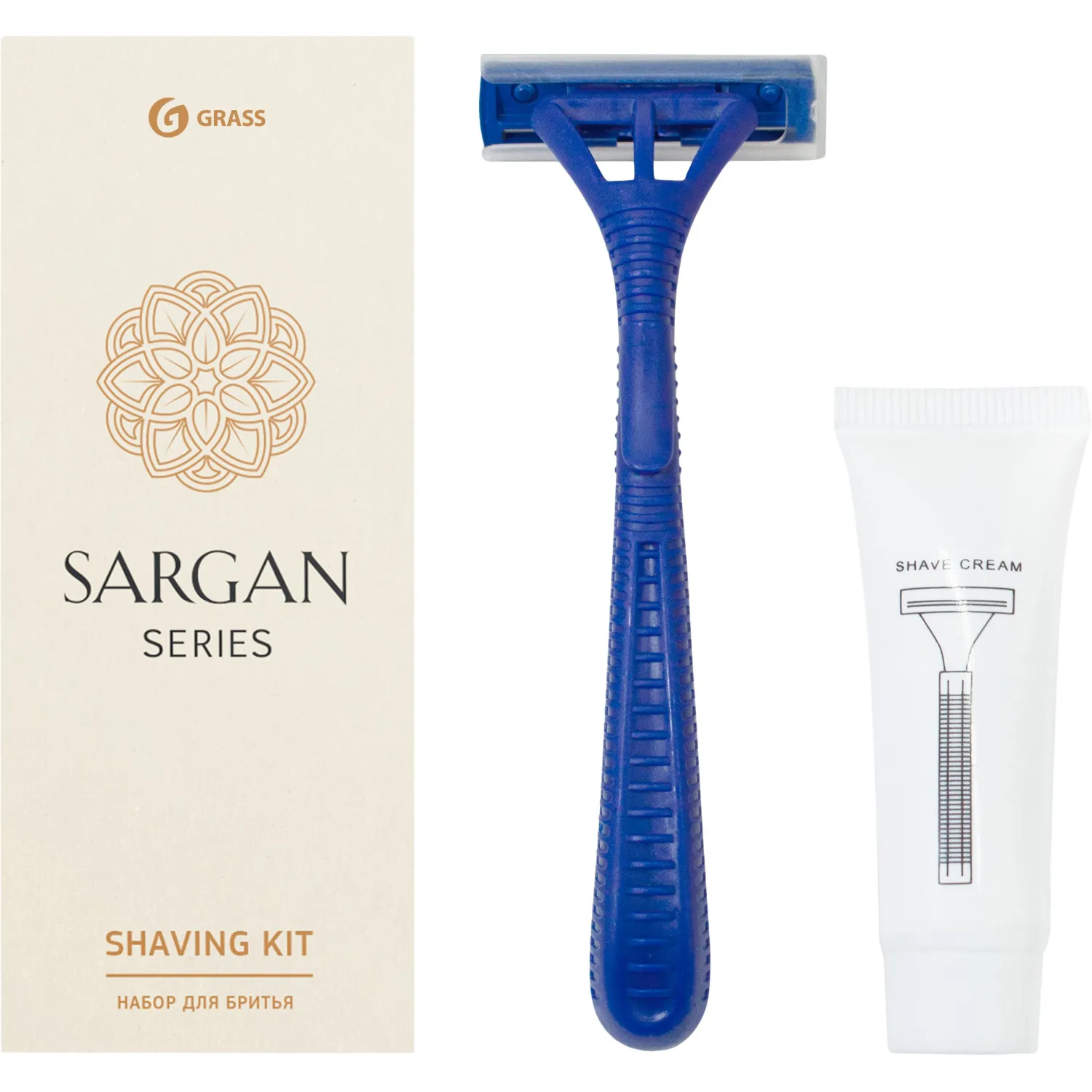 Набор бритвенный 'Sargan',картон,100шт/уп