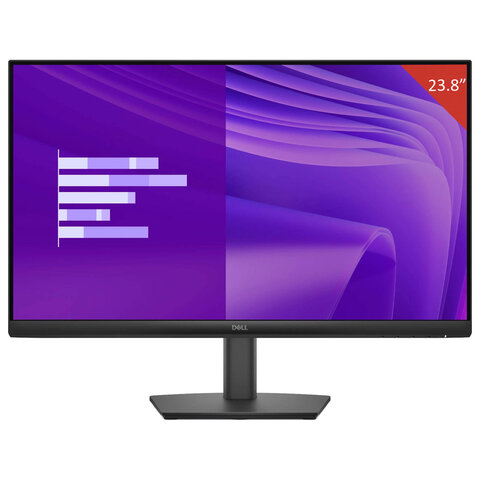 Монитор DELL E2425HM 23.8" (60 см), 1920x1080 / 16:9 / IPS / 5 ms / 250 cd / HDMI / VGA / DP / черный