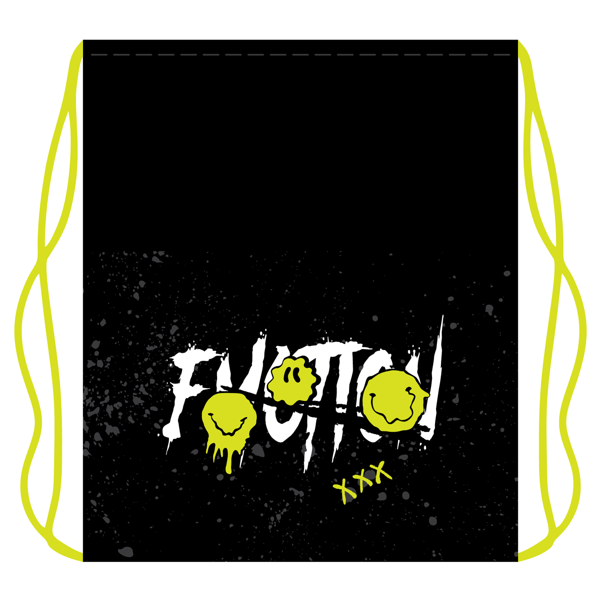 Мешок для обуви 1 отделение ArtSpace "Smile", 340*420мм