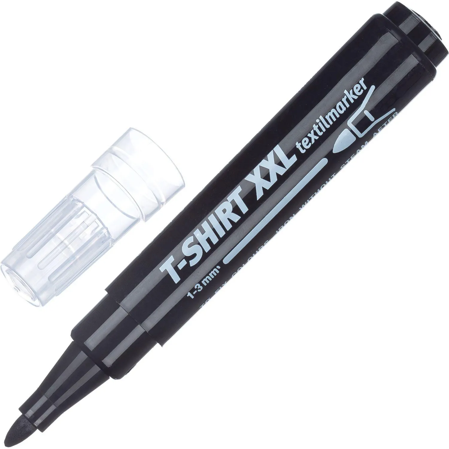 Маркер по ткани ICO черный 1-3 мм