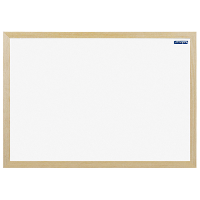 Доска магнитно-маркерная OfficeSpace, А3 (342*484мм), деревянная рамка